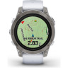 Часы GARMIN EPIX PRO (GEN 2) – SAPPHIRE EDITION TITANIUM WITH WHITESTONE BAND 47 мм 010-02803-21