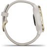Часы GARMIN VENU 2S LIGHT GOLD STAINLESS STEEL BEZEL WITH LIGHT SAND CASE AND SILICONE BAND 010-02429-11