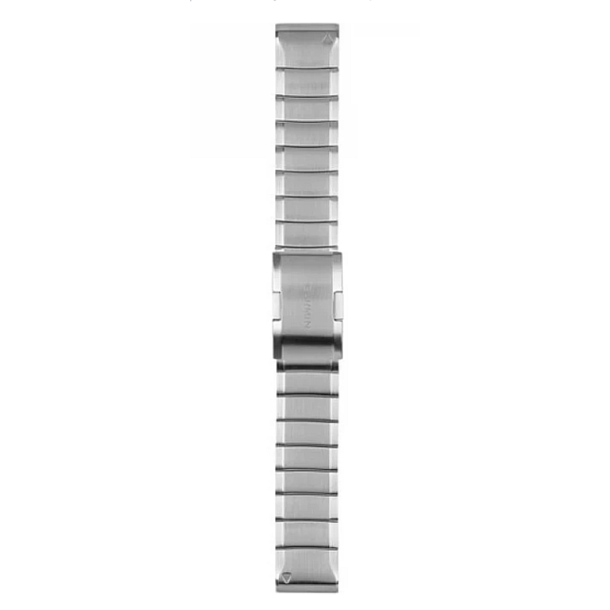 Ремешок сменный для GARMIN QUICKFIT 20MM, металлический (Cветло-серый) 010-12496-20