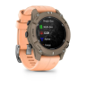 Смарт-часы GARMIN DESCENT G2 цвета палома с ремешком цвета розовая ракушка 010-02986-01